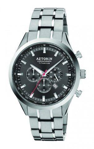 Aztorin discount chronograph titanium